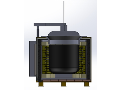 500 - 600 Kg Electric Heating Furnace - 3