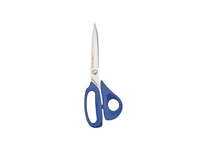 Blue Plastic Handle Fabric Scissors with 25 cm Sheath - 1