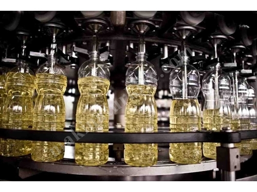 Machine de remplissage de bouteilles d'huile d'olive