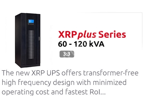 Source d'alimentation UPS 60-120 kVA