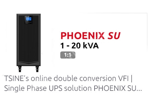 Source d'alimentation UPS 1-20 kVA