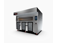 Koza 120x200 cm 1 Storey Electrical Deck Oven with Fermentation  - 0