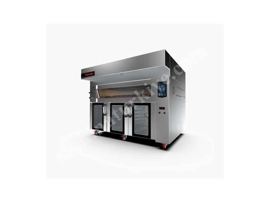 Koza 80x60 cm 1 Storey Electrical Deck Oven with Fermentation