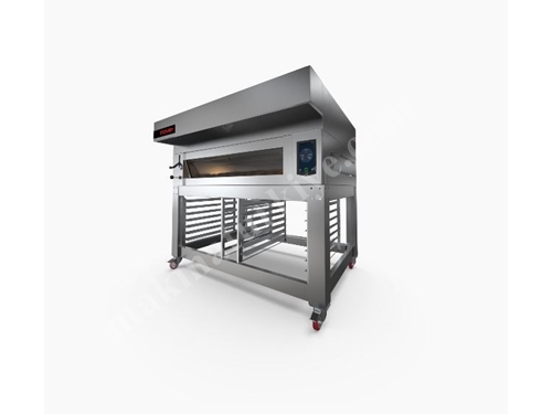 Koza 120x120 cm 1 Storey Electrical Deck Oven with Table