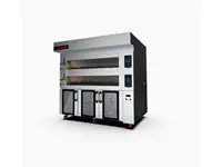 Koza 120x120 cm 2 Storey Electrical Stone Base Oven + Fermentation
