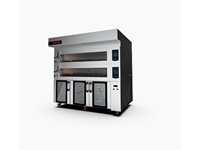 Koza 120x200 cm 2 Storey Electrical Deck Oven with Fermentation - 0