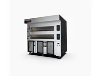 Koza 120x120 cm 2 Storey Electrical Deck Oven with Fermentation