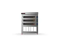 Koza 120x120 cm 3 Storey Electrical Deck Oven with Stand