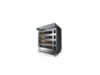 Koza 120x200 cm 4 Storey Electrical Deck Oven with Stand - 3