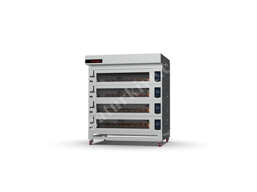 Koza 80x60 cm 4 Storey Electrical Deck Oven with Stand