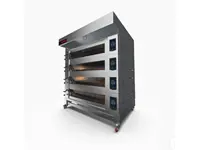 Koza 60x80 cm 4 Storey Electrical Deck Oven with Stand İlanı