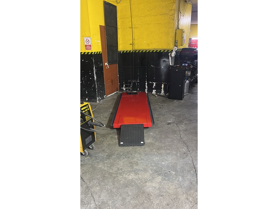 1100 mm Teker Sabitlemeli Motosiklet Lifti
