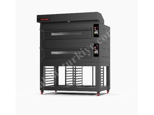 Montania 120x120 cm 2 Storey Gas Deck Oven with Stand