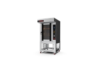 Nicea 10 Tray Gas Rotary Convection Oven with Stand - 2