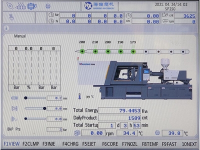 Machine d'injection plastique haute performance Sp130 - 6