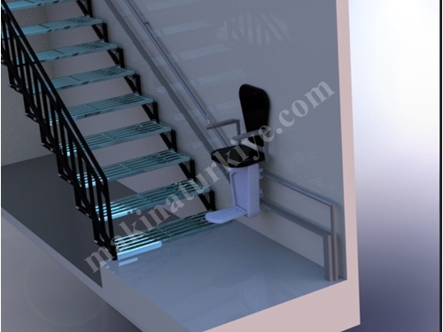 Лифт для инвалидов с электрическим стульчиком для подъема по лестнице