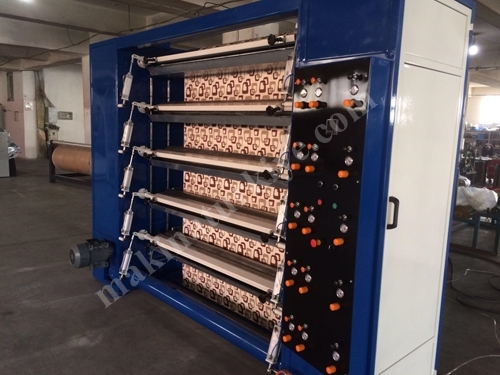 1800 mm Kumaş Gofraj Makinası