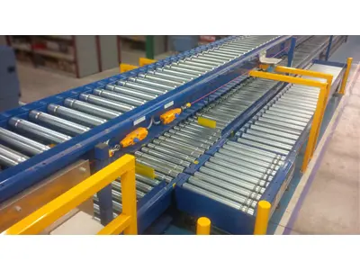 1-1.5% Inclined Roller Conveyor