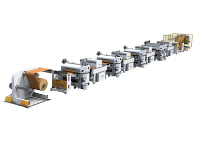 1300-2600 mm High Gloss Line Wood Pattern Machine