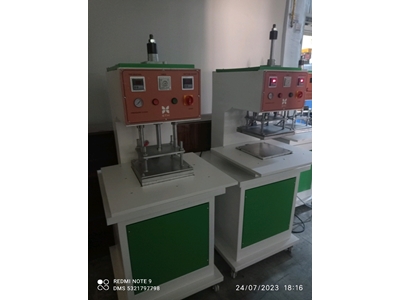 Пресс-машина для тиснения кожи верхнего слоя 35x35 см - 4