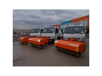 3000 mm Ön Süpürge Zemin Süpürme Makinası - 7