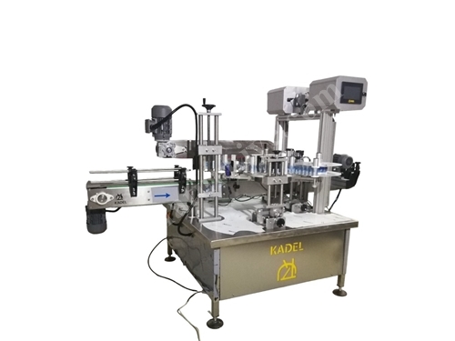 25-40 m/min Front Back Surface Position Controlled Bottle Labeling Machine
