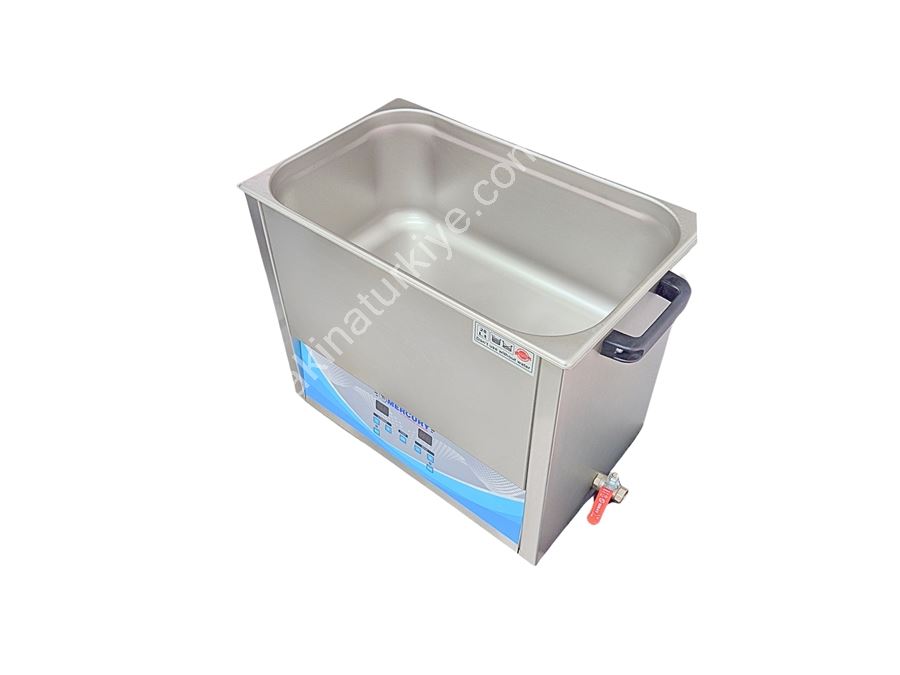 Machine de nettoyage ultrasonique de bureau de 28 litres