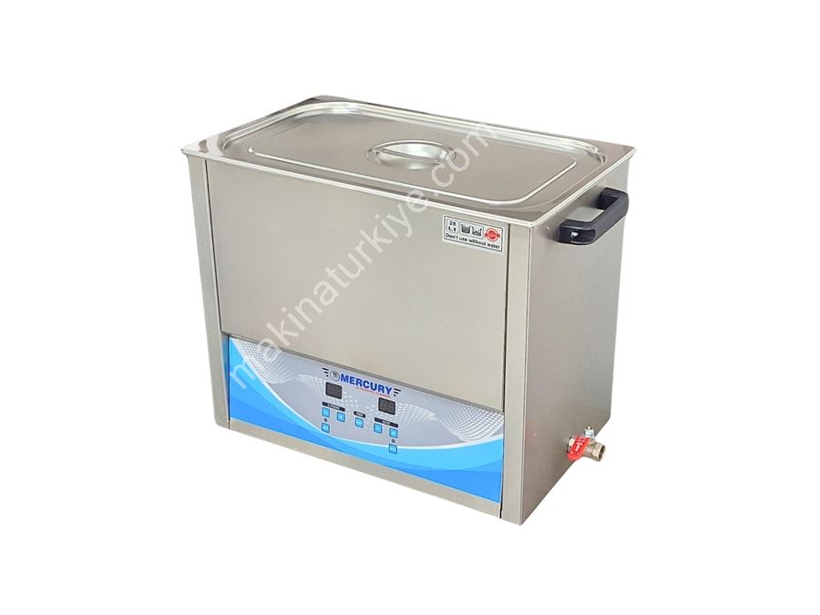 Machine de nettoyage ultrasonique de bureau de 28 litres