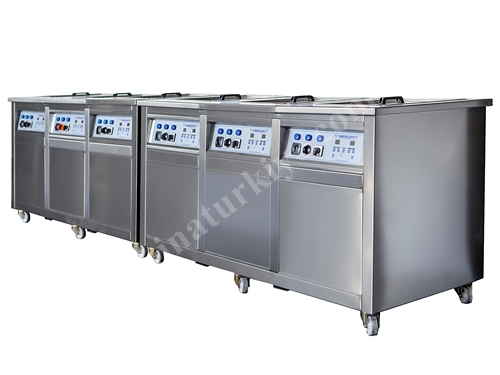 Machine de lavage ultrasonique à multicuves 6 G