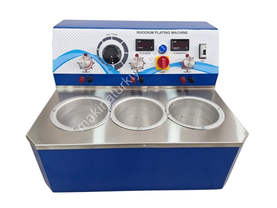 3 Eyed Bath Polishing Machine