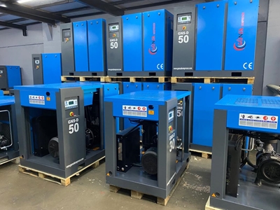 (New) 20 Hp Screw Air Compressor -Direct Coupled- - 2