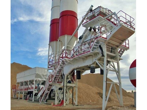 Kensan 60 Ton Mobile Concrete Plant