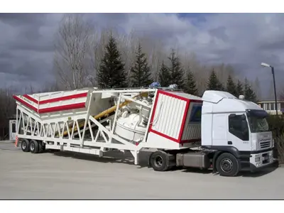 Kensan 60 Tonnen Mobile Betonmischanlage
