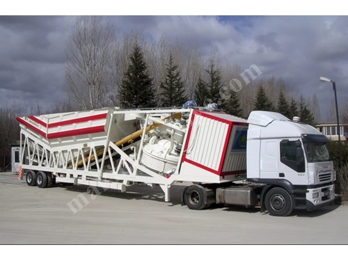 Kensan 100 Tonnen Mobile Betonmischanlage