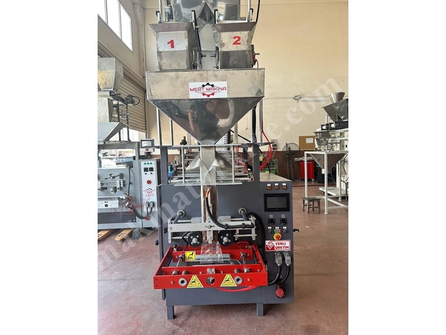 40 Adet/Dakika Bakliyat Dikey Dolum Paketleme Makinesi