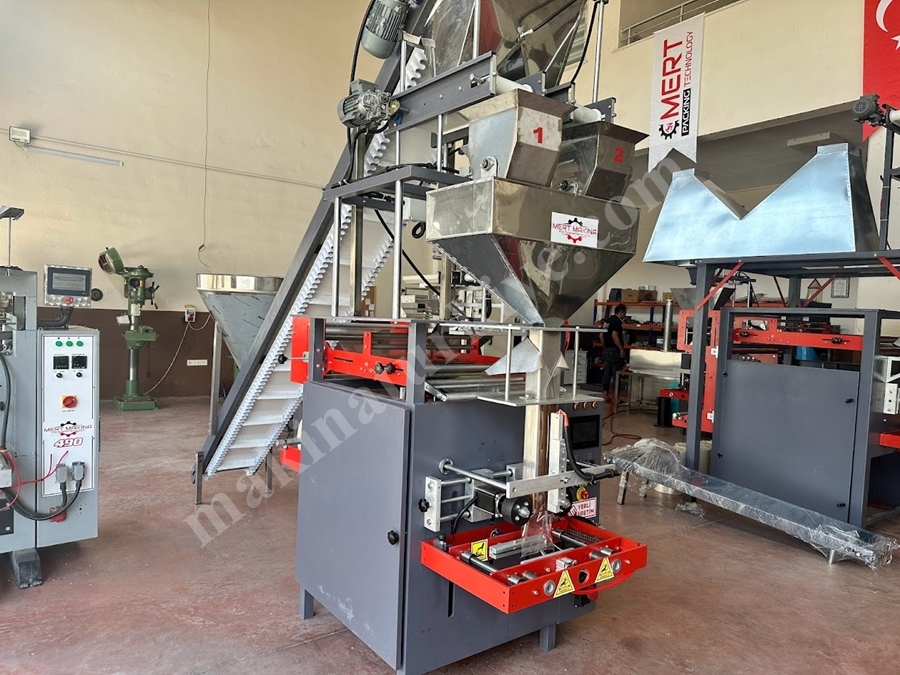 40 Adet/Dakika Bakliyat Dikey Dolum Paketleme Makinesi