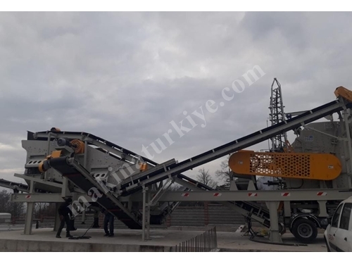 KMP 150 Mobile Primary Crusher, Electric Compact Plant