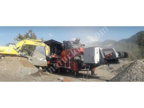 KMP 150 Mobile Primary Crusher, Electric Compact Plant