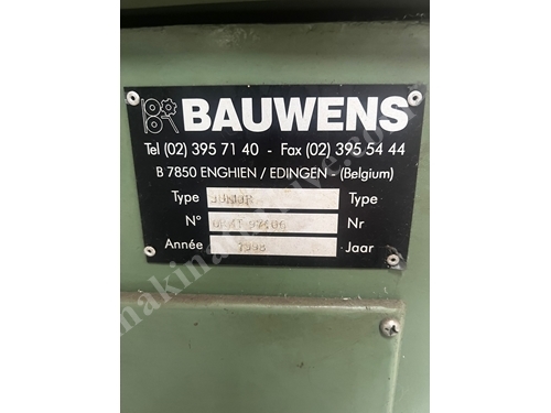 Bauwens 900 Unıversal Torna 
