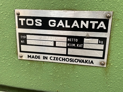 Tour universel Tos 800 Galanta - 13