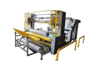 Full Lycra Open Width Finished Knitted Fabric İnspection And Packing Machine