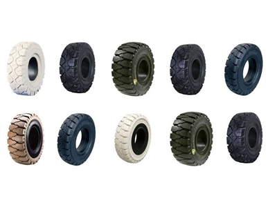 Pneumatic Filling Forklift Tire - 0