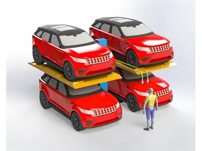 4-Car Capacity Parking System