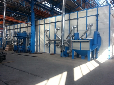 50 mm Sandviç Panelli Kumlama Kabini - 0