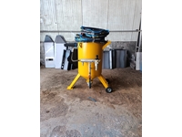 50 kg Siliziumsand manuelle Luft-Marmor-Sandstrahlmaschine - 9