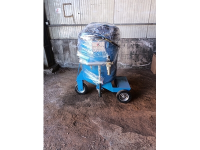 50 Kg Silis Kum Manuel Havalı Mermer Kumlama Makinası - 7