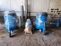 150 kg Siliziumsand manuelle Luft-Marmor-Sandstrahlmaschine - 3
