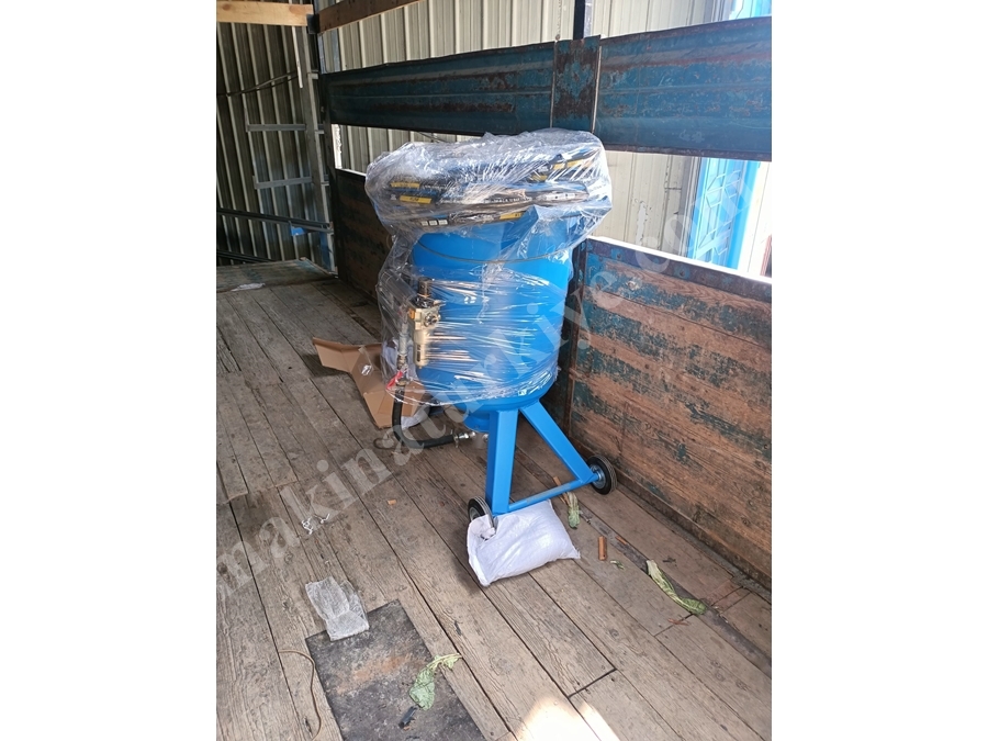 300 Kg Silis Kum Otomatik Havalı Mermer Kumlama Makinası