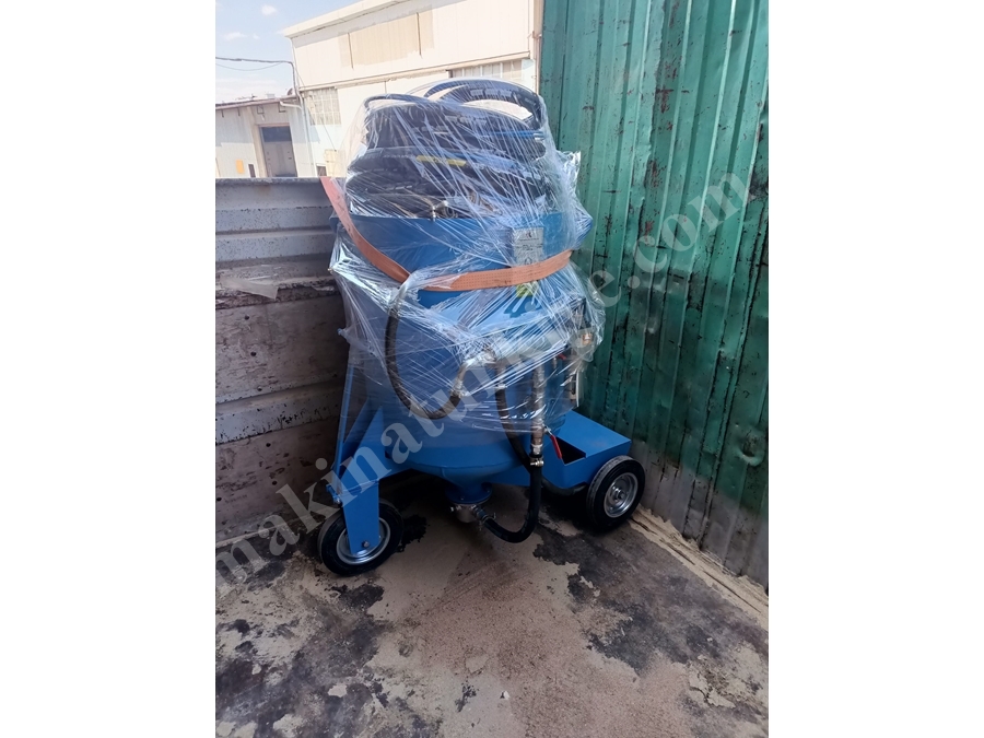 300 Kg Silis Kum Otomatik Havalı Mermer Kumlama Makinası