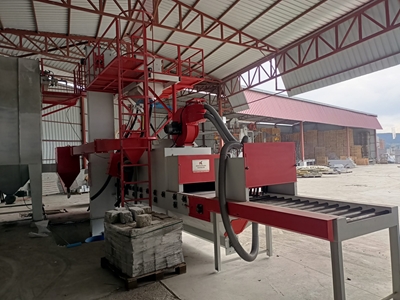 4 Türbinli (1450x350 mm) Mermer Kumlama Makinası - 5